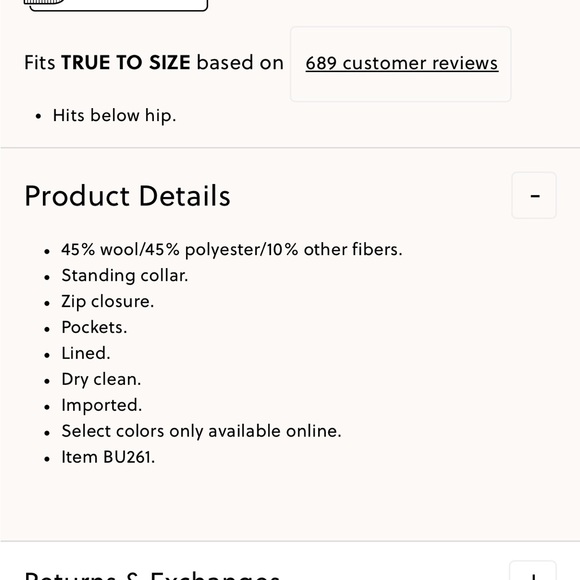 J. Crew Navy Blue wool zip front jacket.  New with tag. Size 2. - Picture 11 of 12